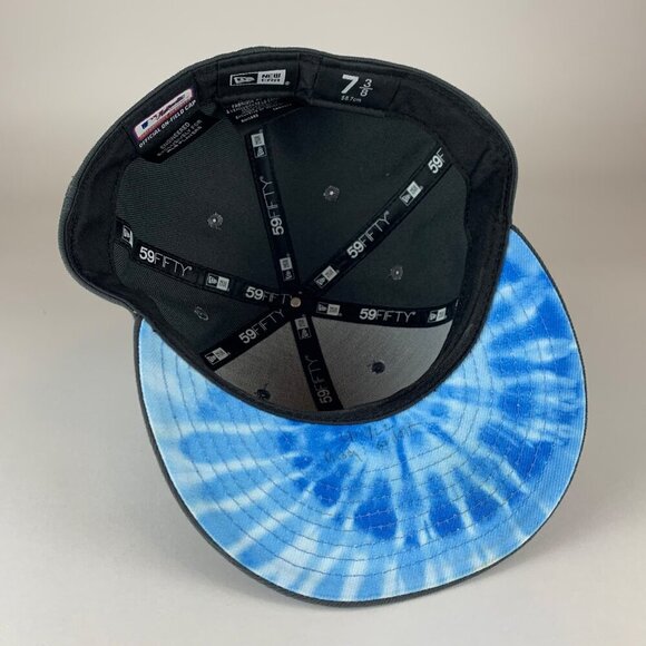 Los Angeles Dodgers MLB Gray New Era 59Fifty Fitted Hat Mens 7 3/8 - Picture 4 of 6